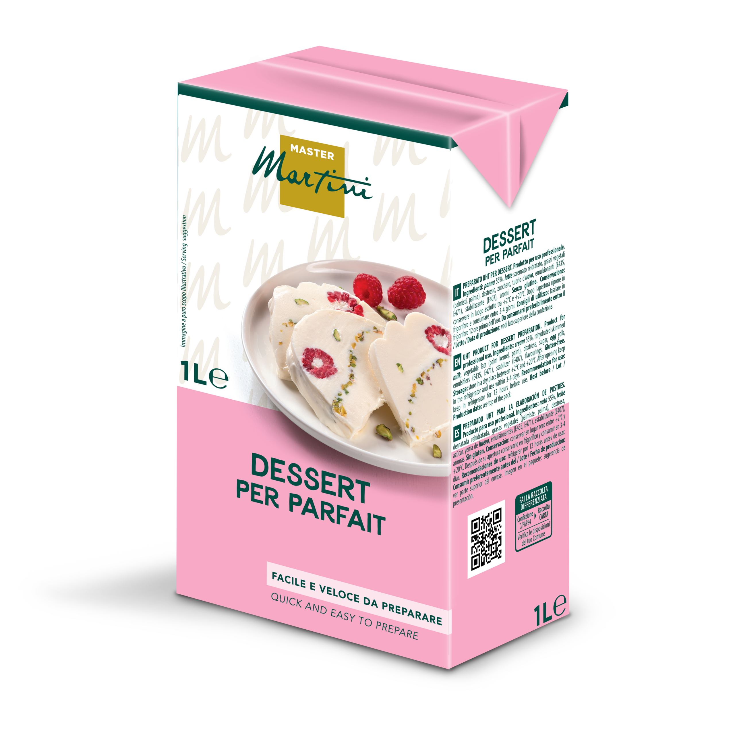 brik base dessert per parfait per professionisti